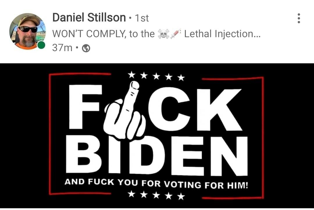 Daniel Stillson 1st WONT COMPLY to the Lethal Injection 37m