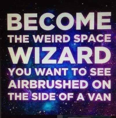 BECOME THE WEIRD SPACE WIZARD YOU WANT TO SEE AIRBRUSHED ON THESIEQF_A VAN