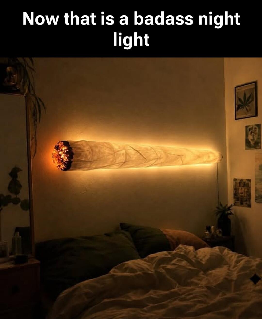 Now that is a badass night light