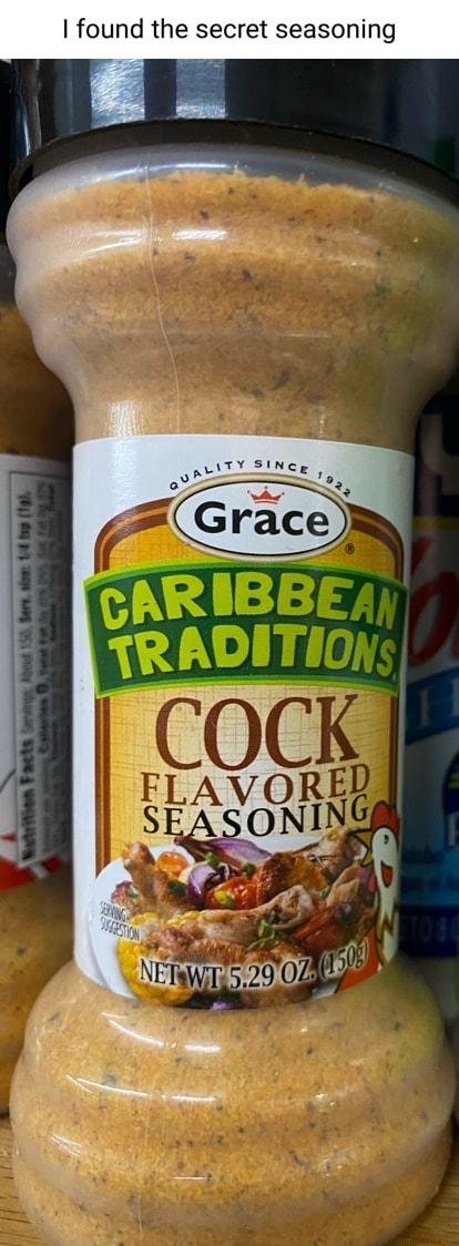 found the secret seasoning