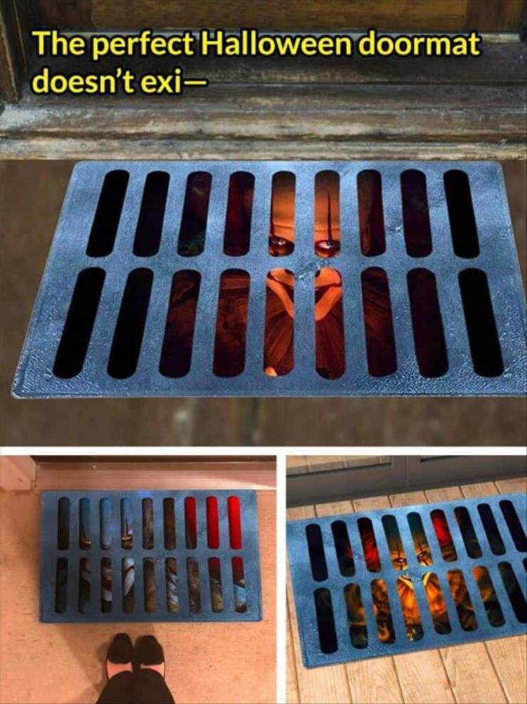 Theperfect Halloweendoormat doesnt exi