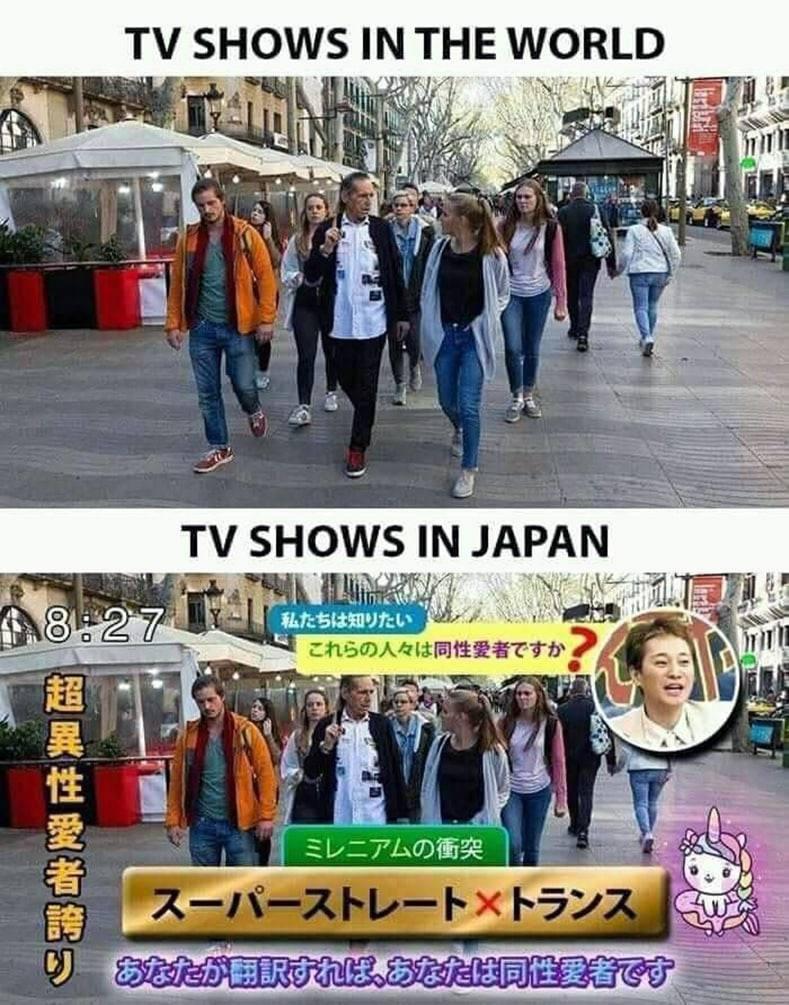 TV SHOWS IN JAPAN i73 8 LR NN