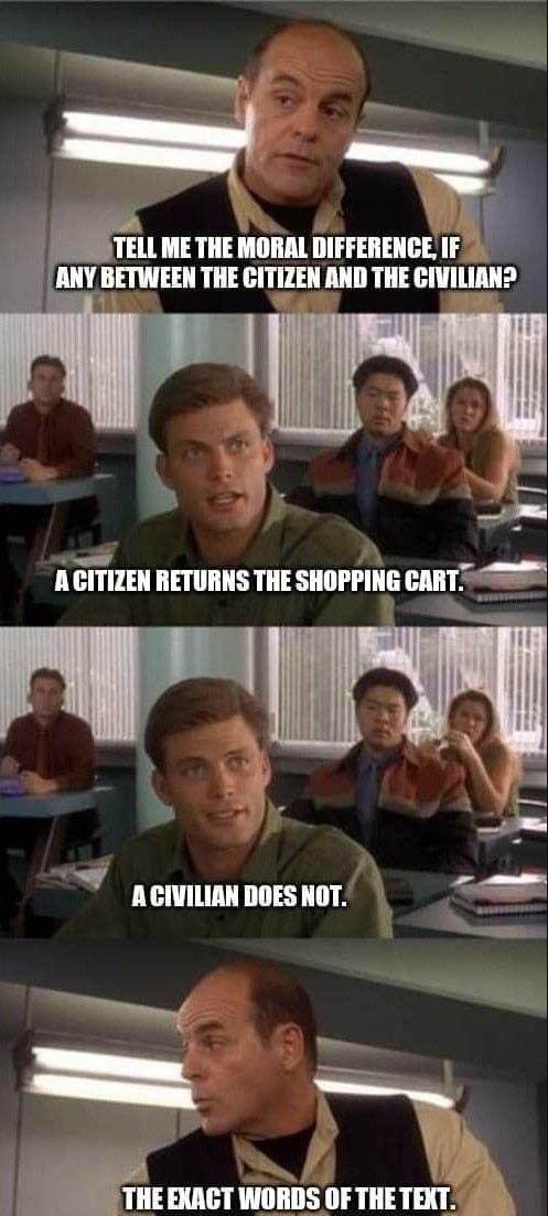 4 ACIVILIAN DOESNOT o