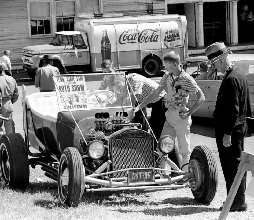 TENN. STATE FAIR CUSTOM AUTO SHOW COLISEUM DRINK Coca-Cola ANT 4F