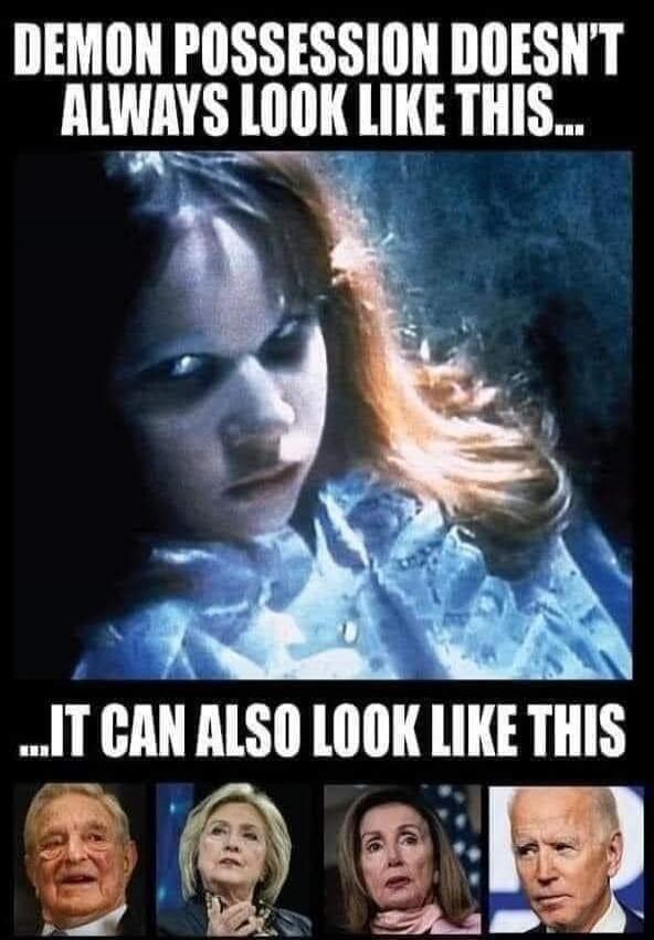 DEMON POSSESSION DOESN'T ALWAYS LOOK LIKE THIS... ...IT CAN ALSO LOOK LIKE THIS