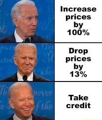 Increase prices by 100