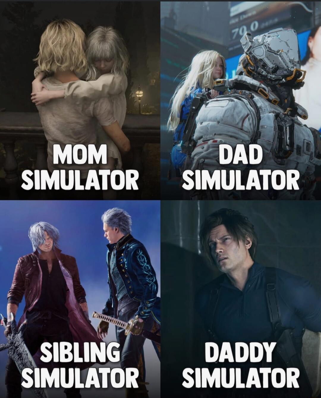 MOM SIMULATOR DAD SIMULATOR SIBLING SIMULATOR DADDY SIMULATOR