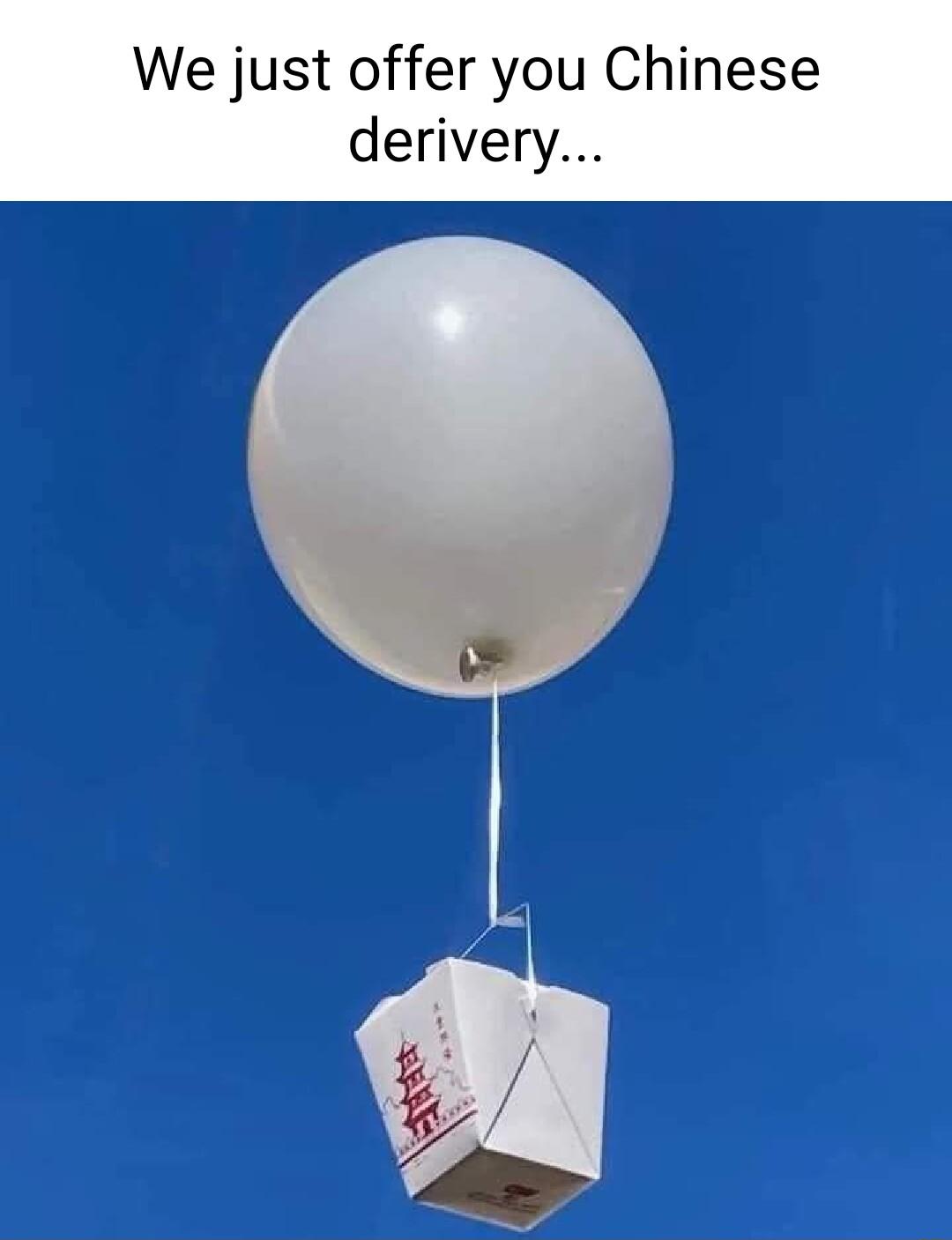 We just offer you Chinese derivery