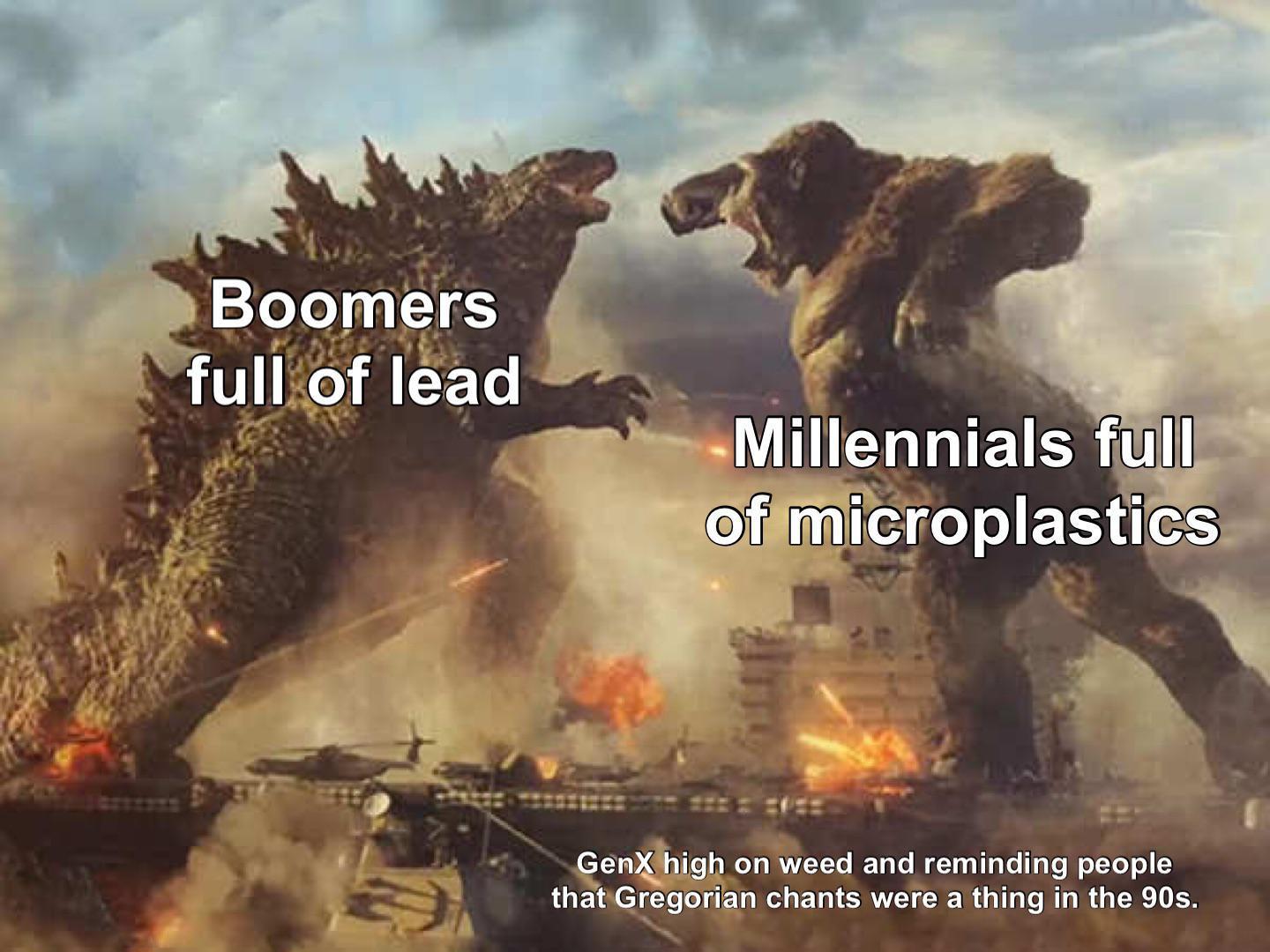 Gemxlhigh on weed and reminding people thatGrgorian chants were a thing in the 90s