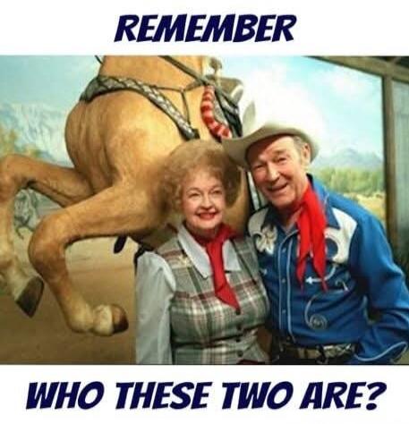 REMEMBER
WHO THESE TWO ARE?