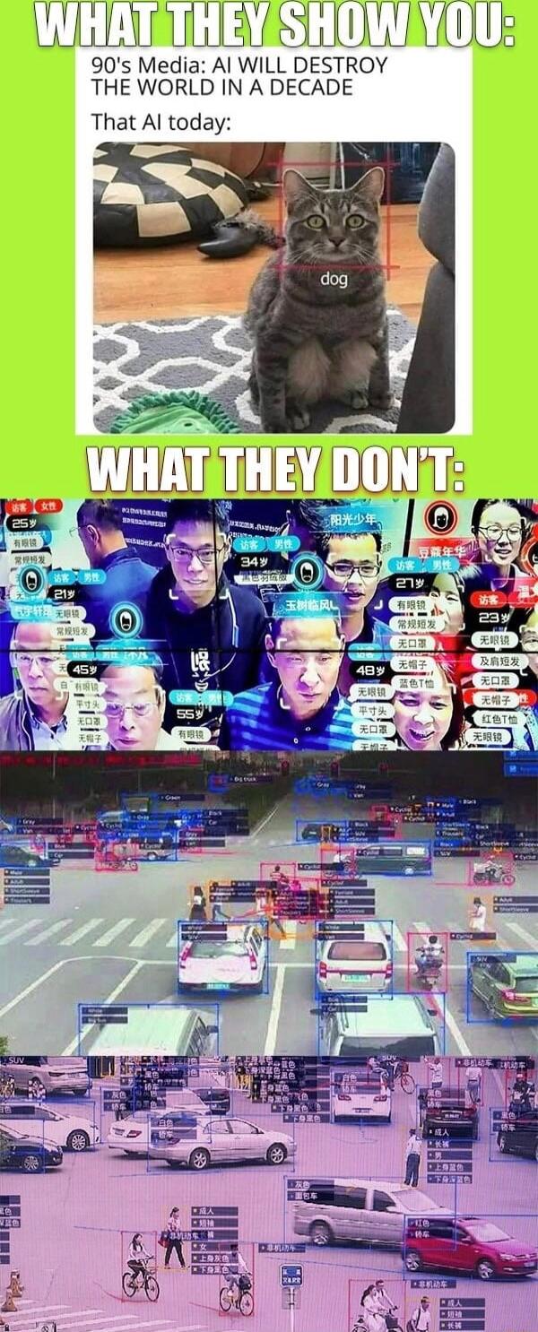 WHATTHEY SHOWYOU 90s Media Al WILL DESTROY THE WORLD IN A DECADE That Al today