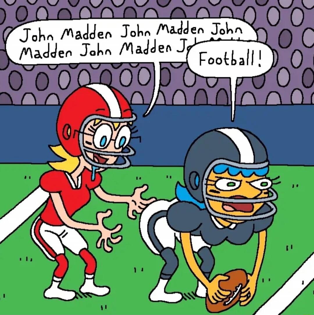 John Madden John Madden John Madden John Madden Football!!