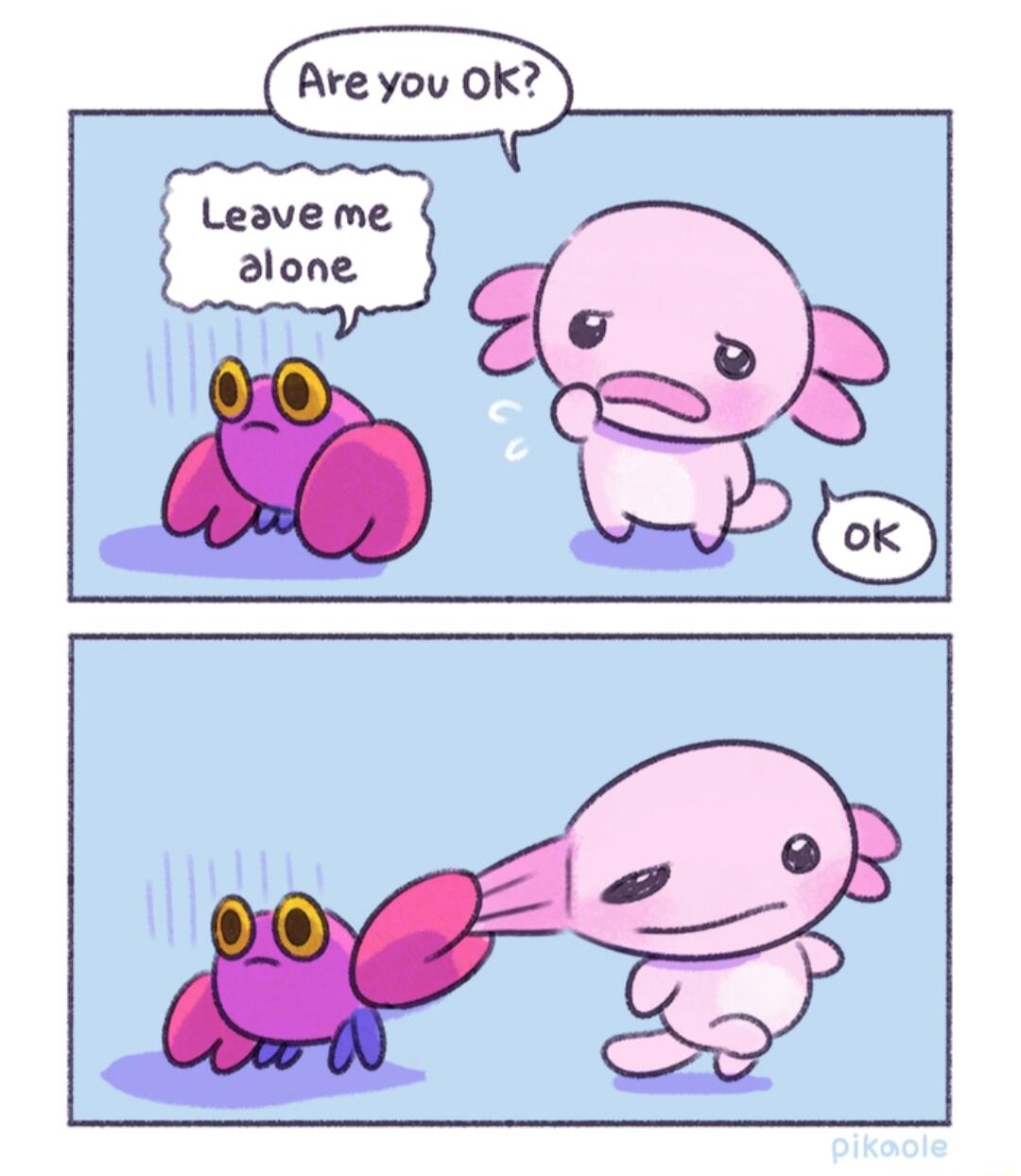 Arevou oY Leaveme 2lone y