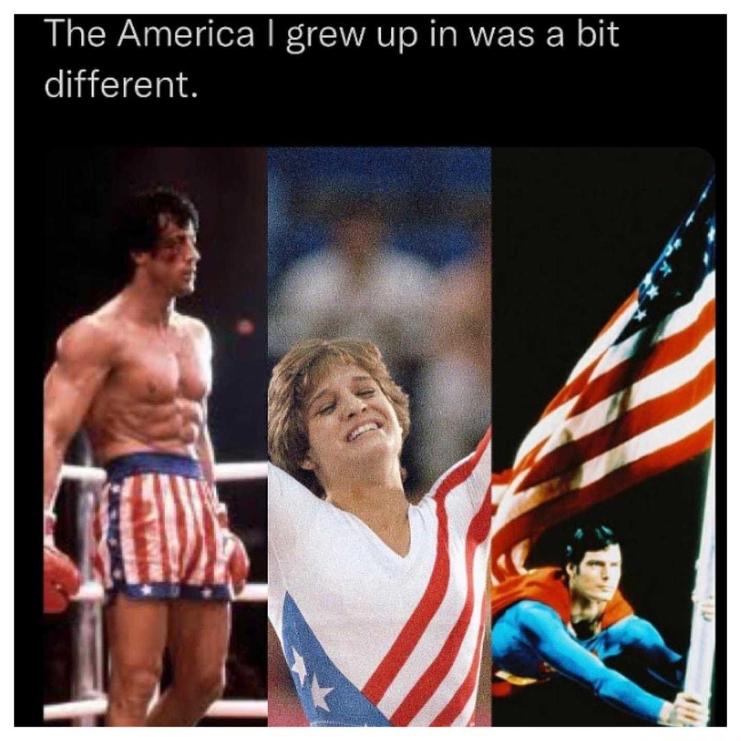 The America grew up in was a bit different