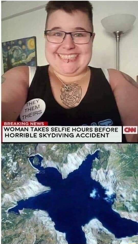 WOMAN TAKES SELFIE HOURS BEFORE HORRIBLE SKYDIVING ACCIDENT