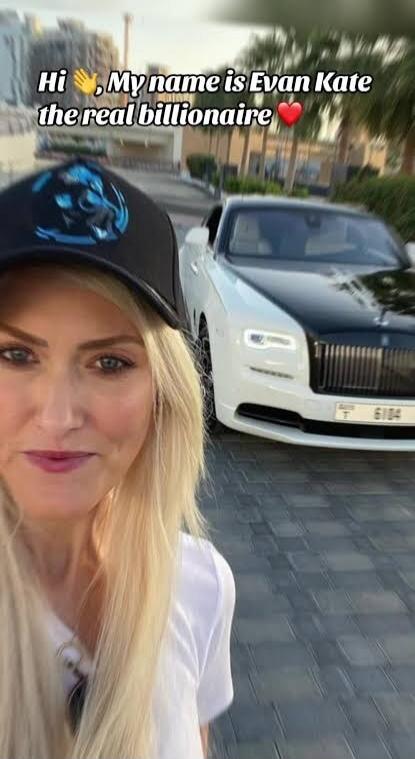 Hi 👋, My name is Evan Kate the real billionaire ❤️