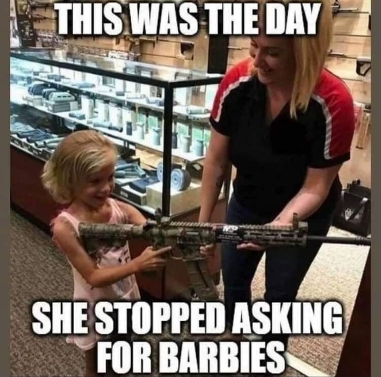 THIS WAS THE DAY SHE STOPPED ASKING FOR BARBIES