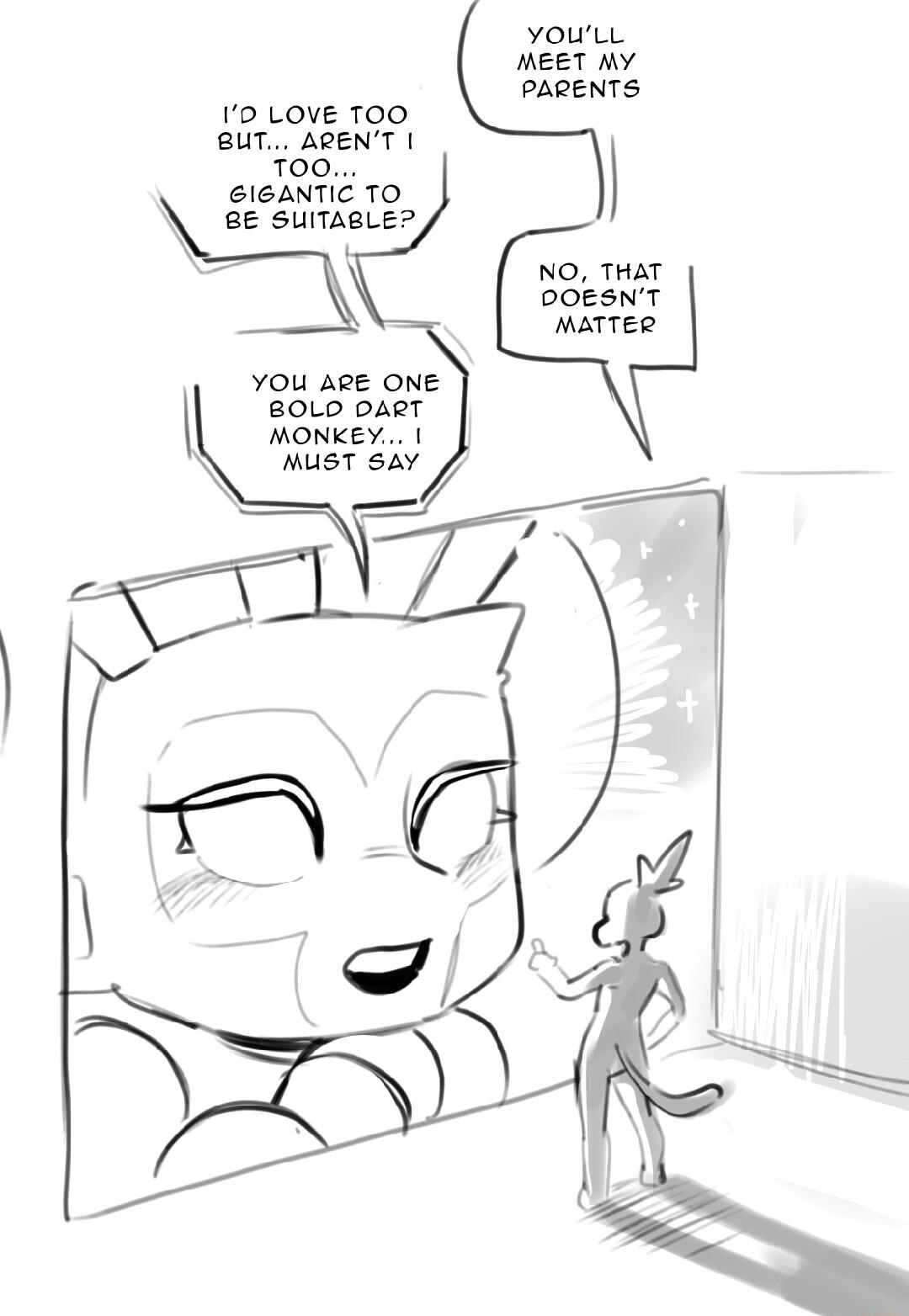 youLL MWEET MY PARENTS 10 LOVE T00 BUT ARENT T00 GIBANTIC TO SUITABLE NO THAT DOESNT MATTER YOu ARE ONE 80LD DART MONKEY