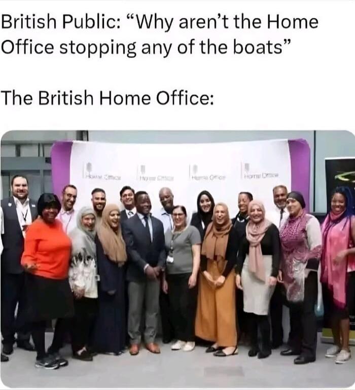 British Public Why arent the Home Office stopping any of the boats The British Home Office