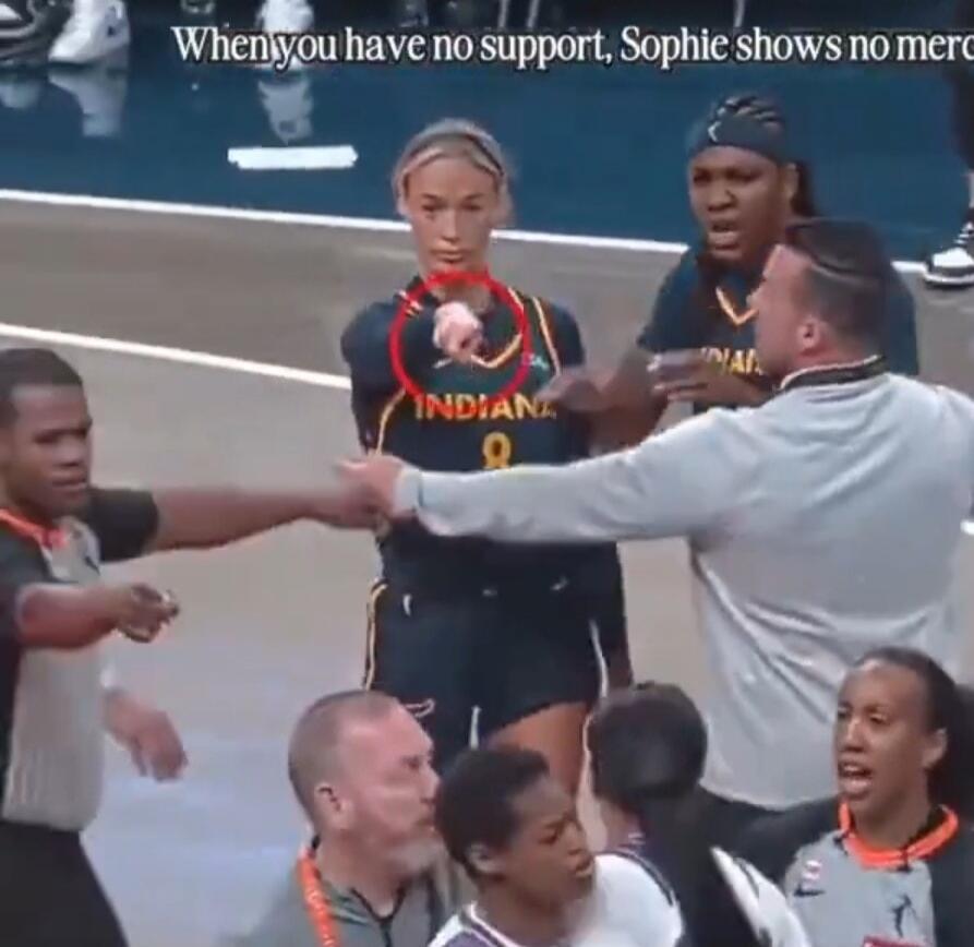 When you have no support, Sophie shows no mercy.