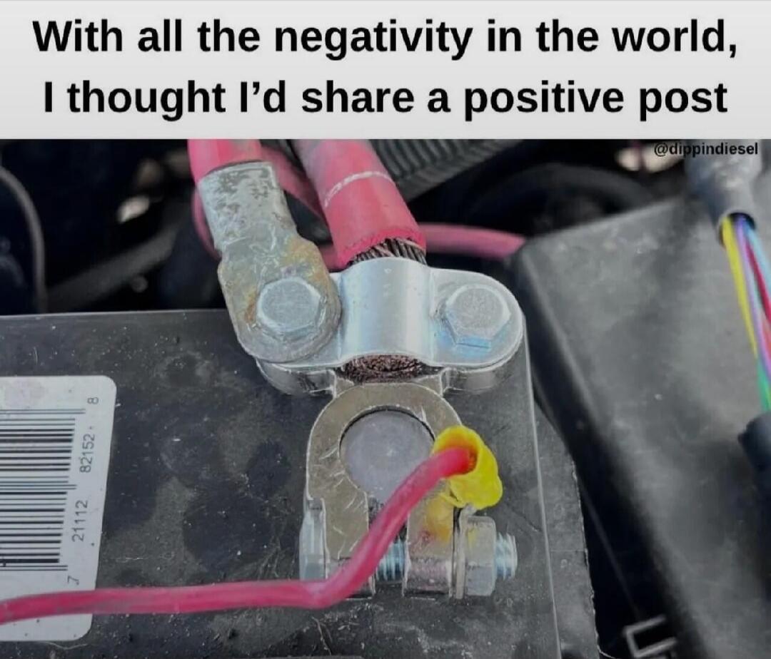 With all the negativity in the world, I thought I’d share a positive post