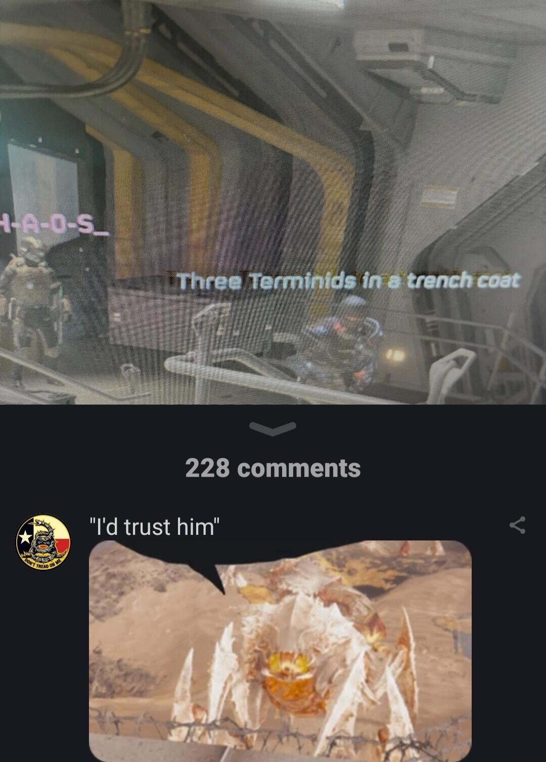 228 comments Id trust him