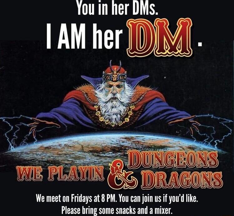 You In her DMMs We meet on Fridays at 8 PH You can joi Please bring some snacks and a mixer