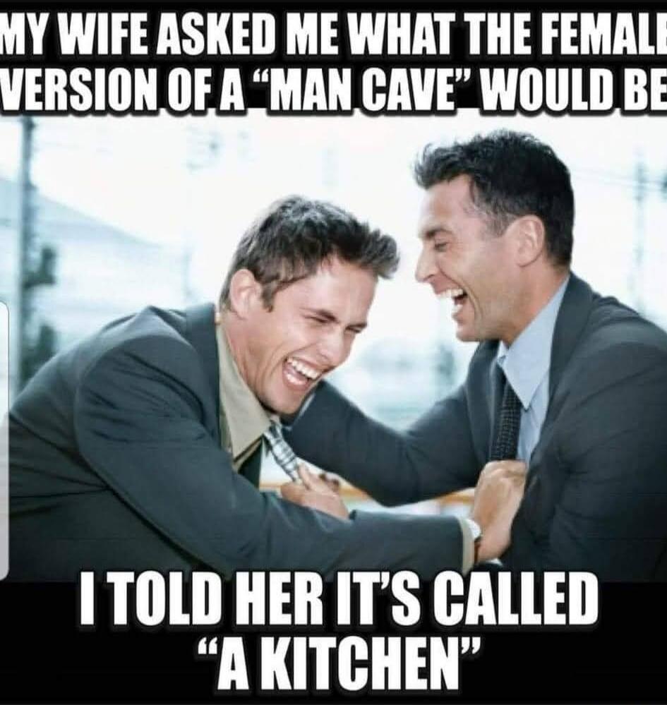 MY WIFE ASKED ME WHAT THE FEMALE VERSION OF A 