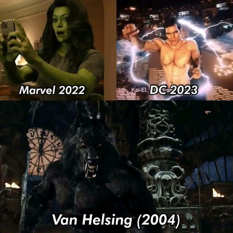 Marvel 2022 e Van Helsing 2004
