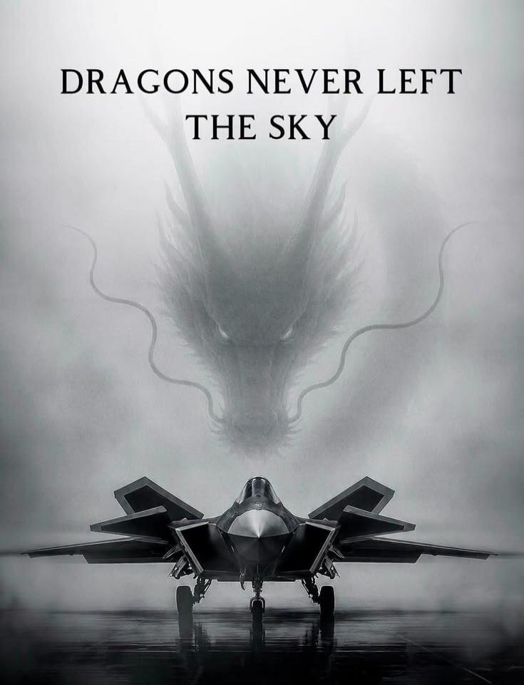 DRAGONS NEVER LEFT THE SKY