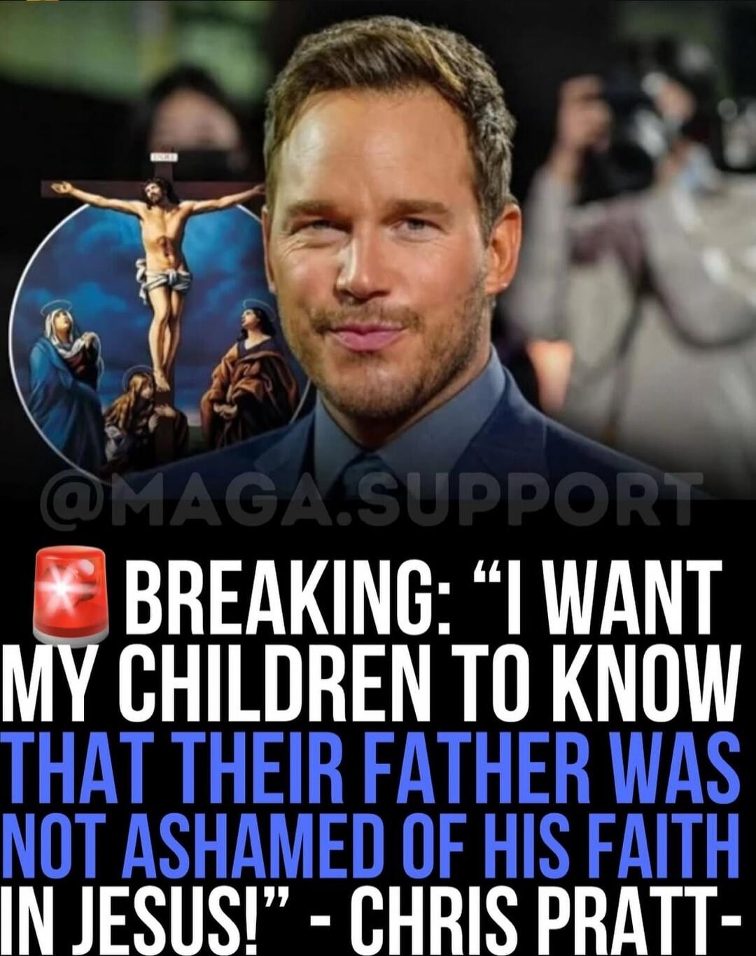 BREAKING: 'I WANT MY CHILDREN TO KNOW THAT THEIR FATHER WAS NOT ASHAMED OF HIS FAITH IN JESUS!' - [NAME]