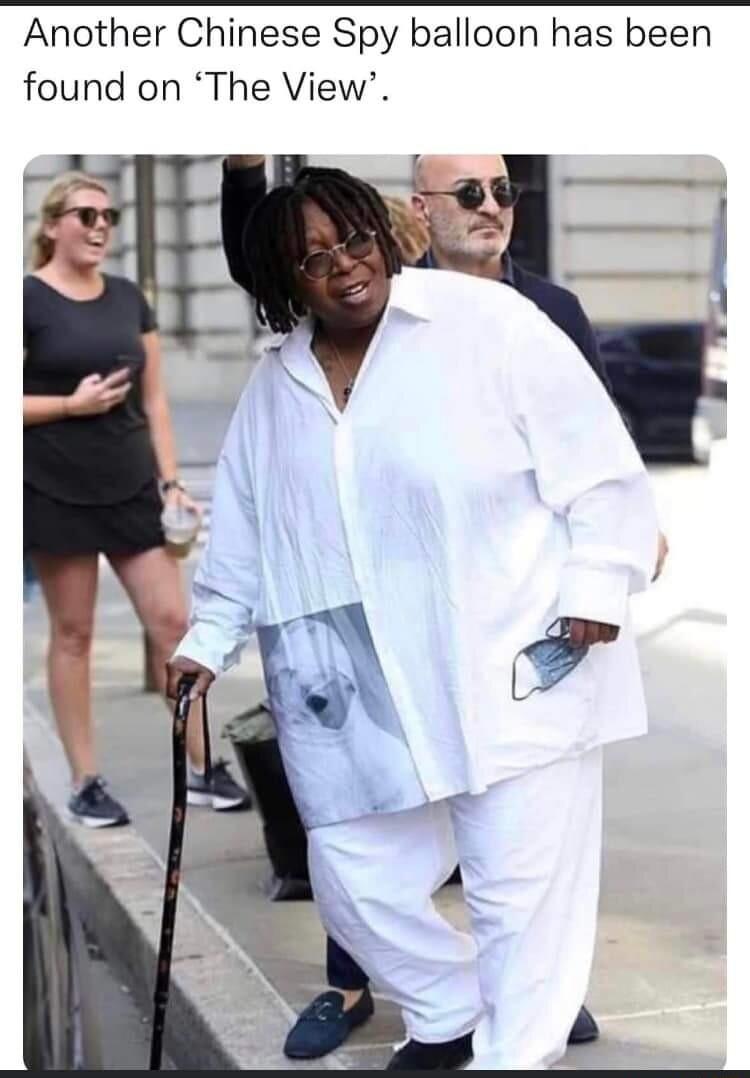 Another Chinese Spy balloon has been found on The View