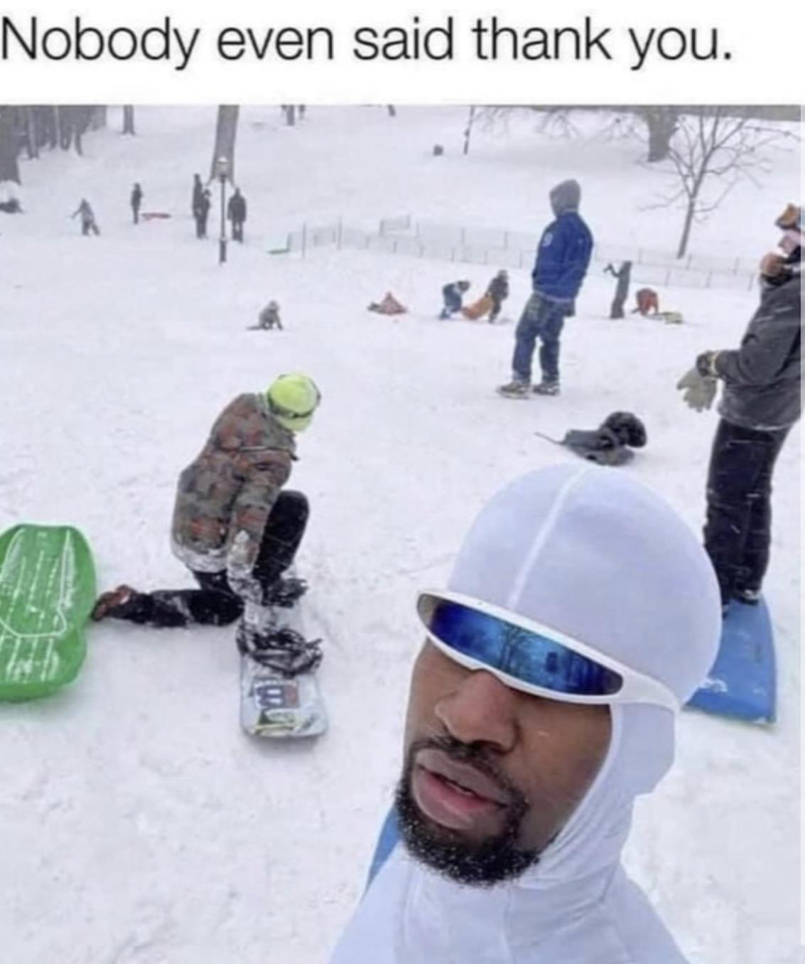 Nobody even said thank you t au 1 D