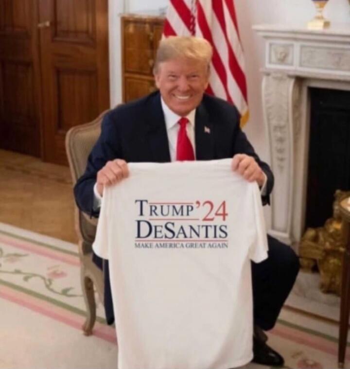 TRUMP '24 DESANTIS MAKE AMERICA GREAT AGAIN