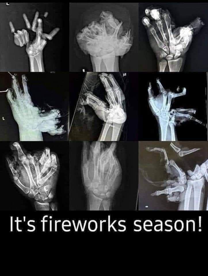 Its fireworks season