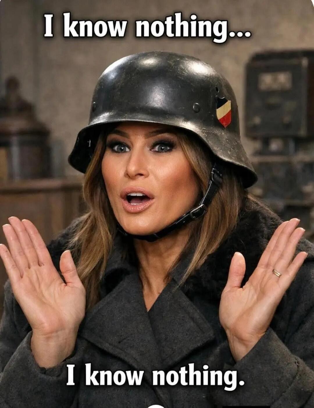 I know nothing... I know nothing.