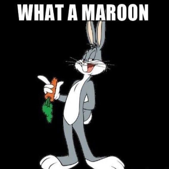 WHAT A MAROON