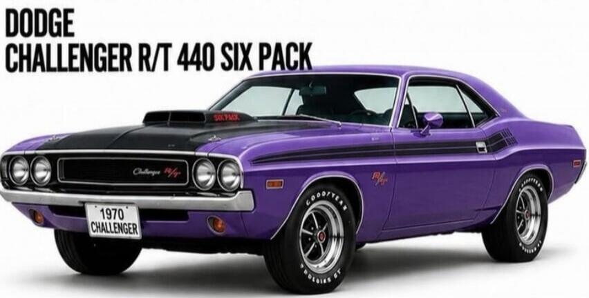 DODGE CHALLENGER R/T 440 SIX PACK 1970 CHALLENGER Challenger R/T SIX PACK