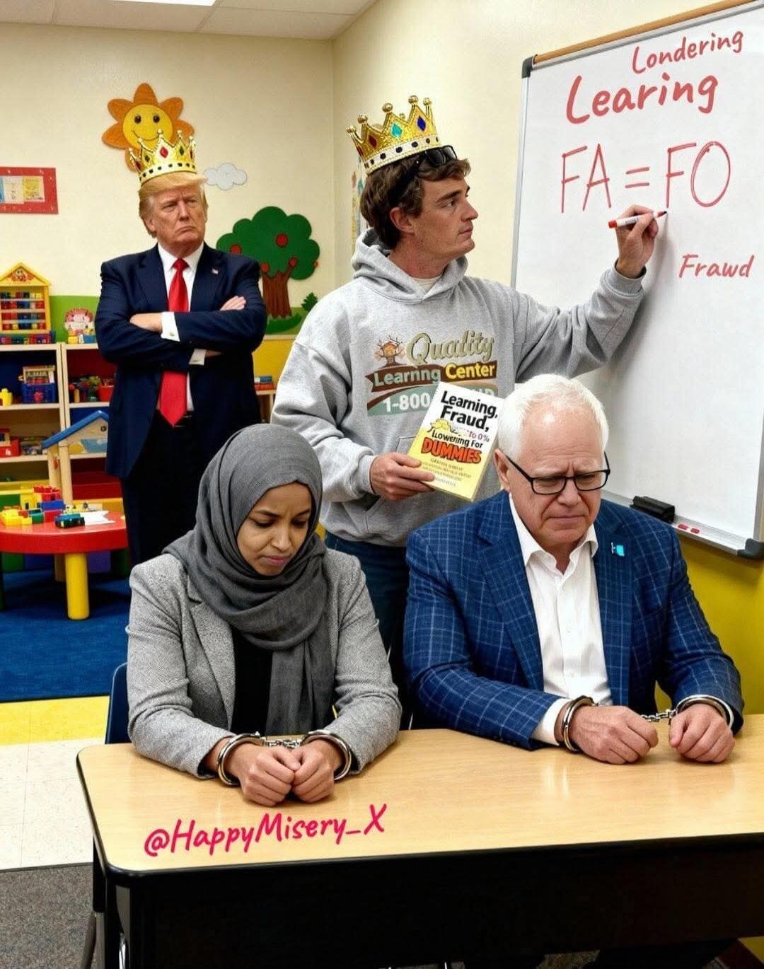 Londering Learning
FA = FO
Fraud
@HappyMisery_X
Quality Learning Center
Learning Fraud