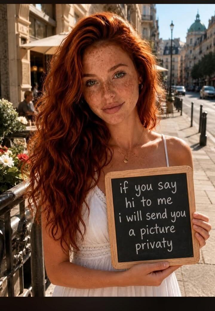 if you say hi to me i will send you a picture privaty