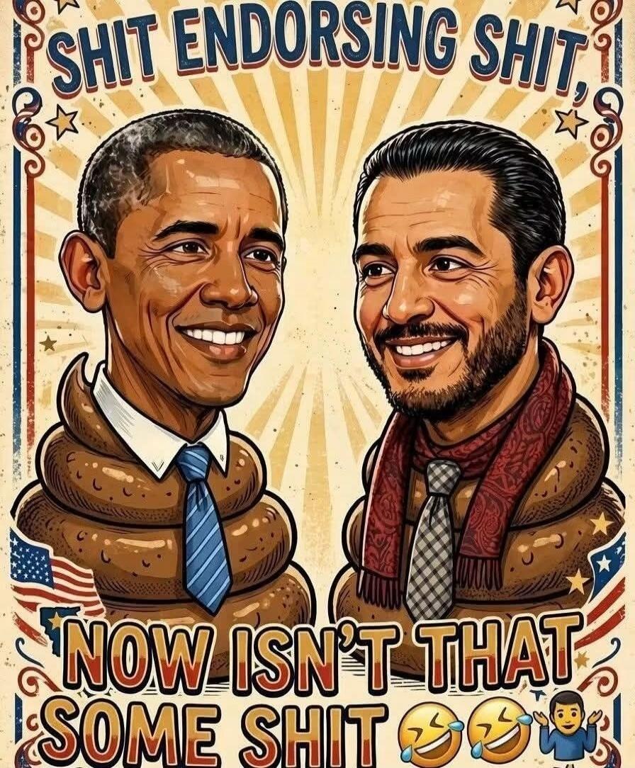 SHIT ENDORSING SHIT, NOW ISNT THAT SOME SHIT