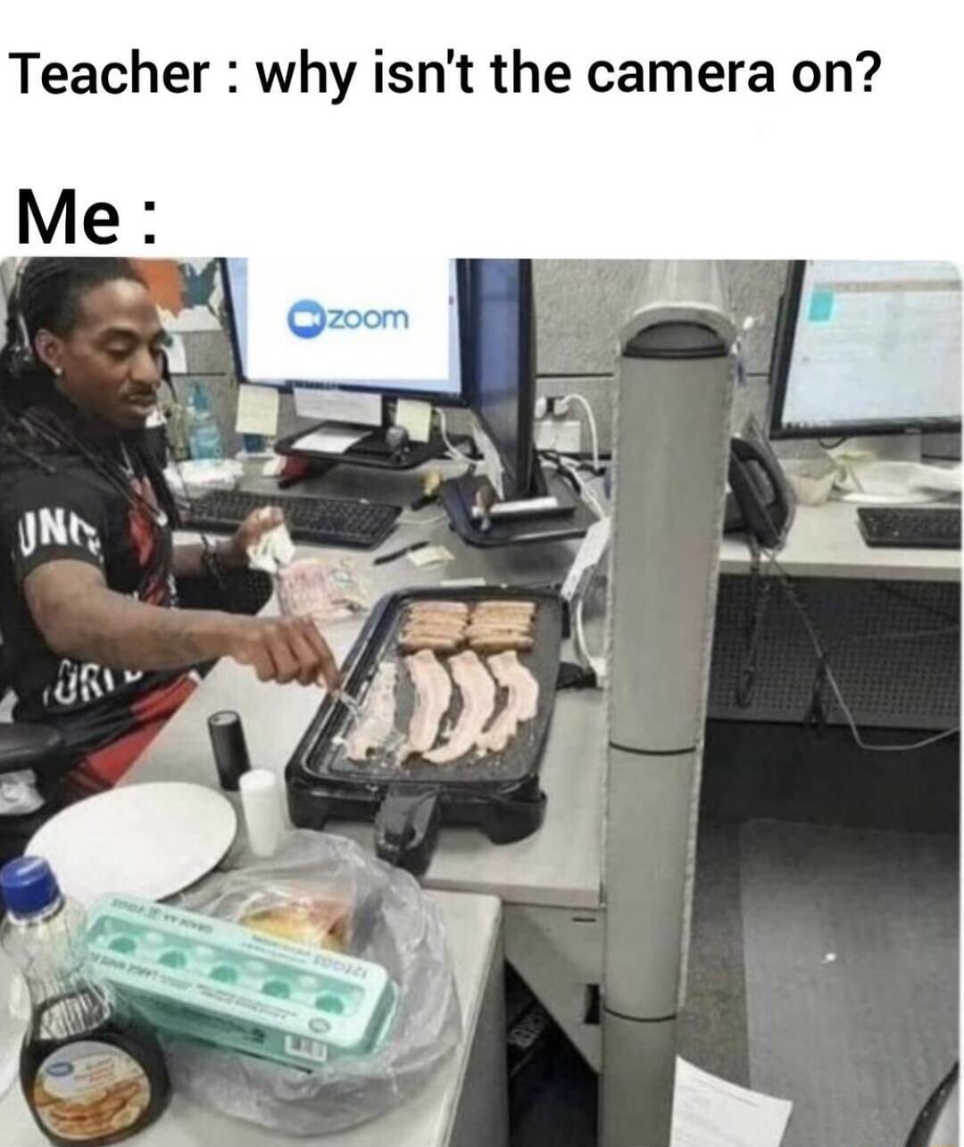 Teacher why isnt the camera on