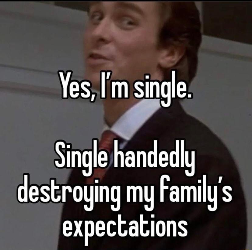 F S Yes Im single Single handedly ATV EETTS expectations