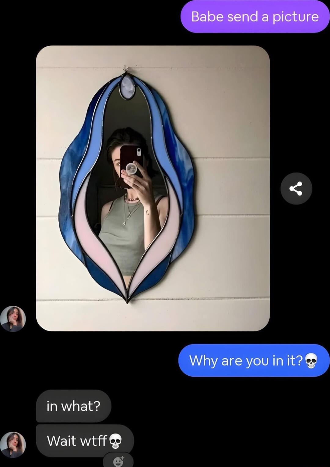 Why are you in it in what m Wait wtff