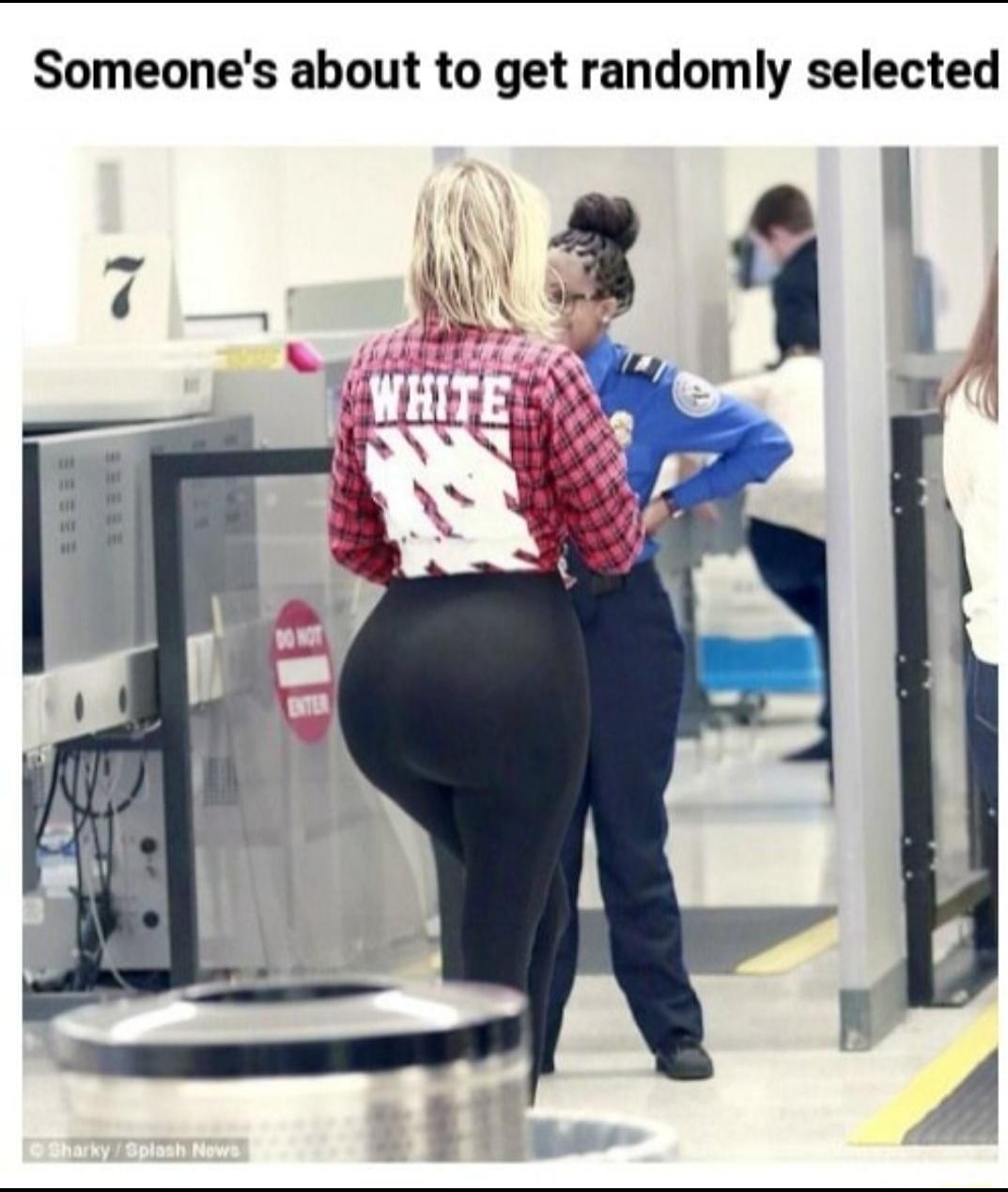 Someone's about to get randomly selected WHITE DO NOT ENTER 7