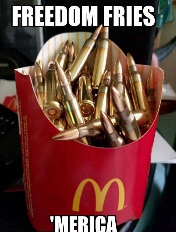 FREEDOM FRIES
'mERICA