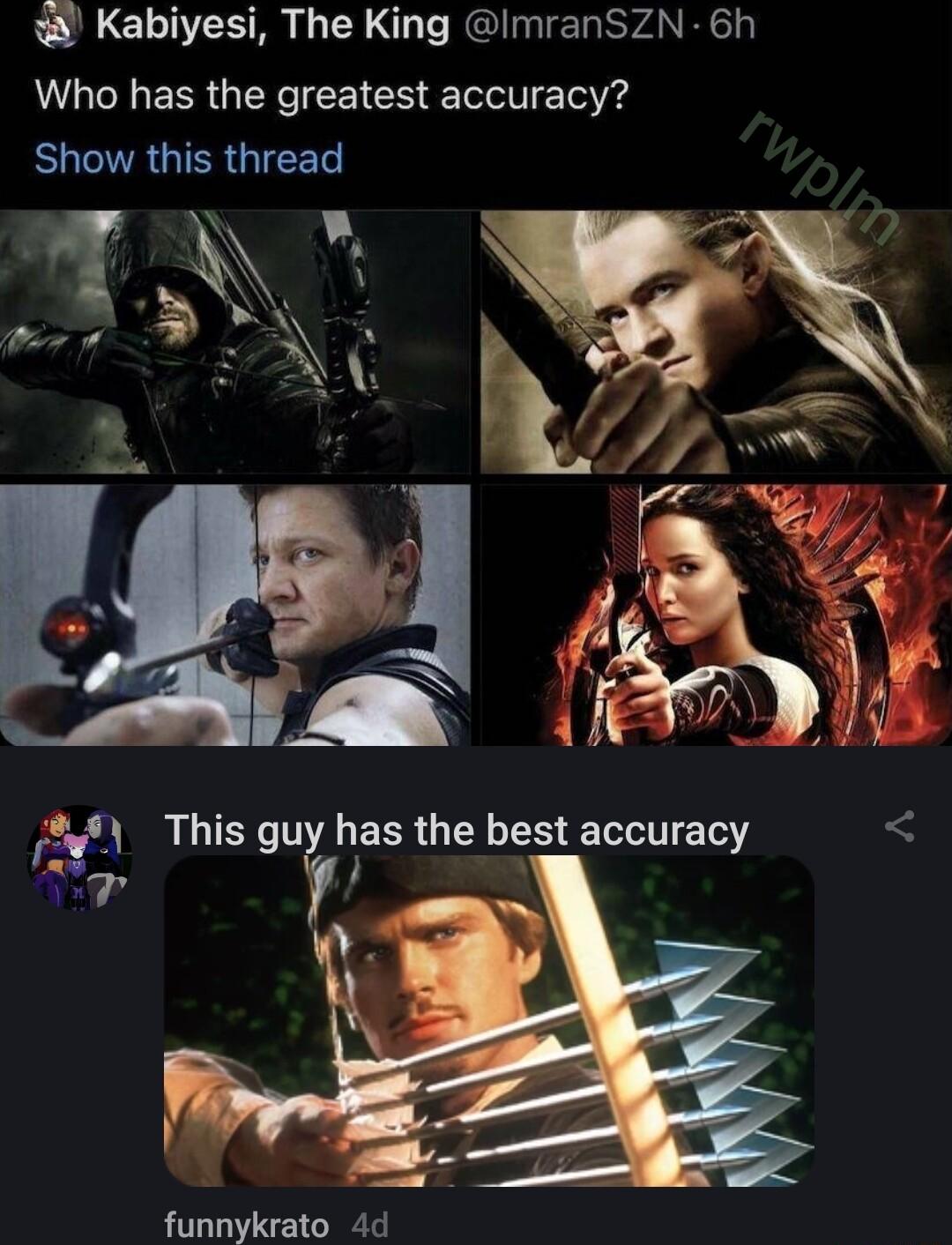 Kabiyesi The King ImranSZN 6h Who has the greatest accuracy ECTAGISRGICET l This guy has the bgst accuracy Y funnykrato 4d