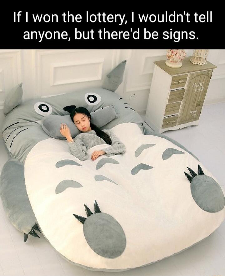 If I won the lott anyone but