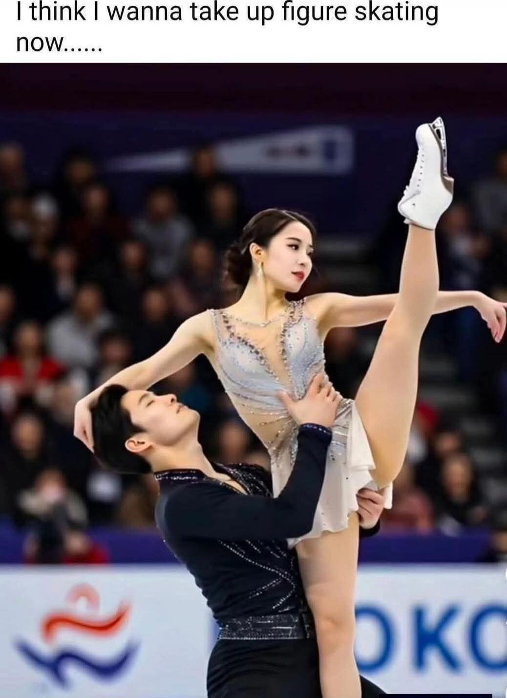 I think I wanna take up figure skating now.......