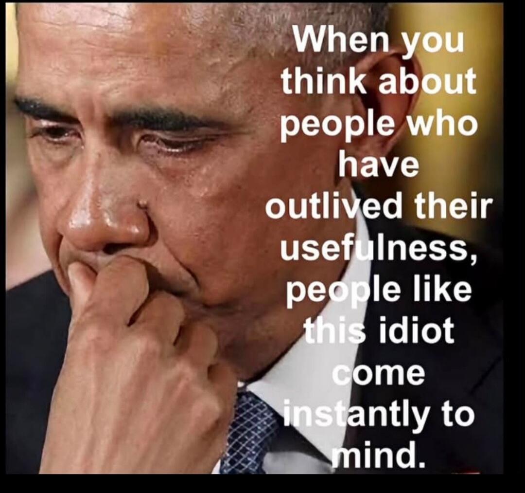 When you think about people who have outlived their usefulness, people like this idiot come instantly to mind.